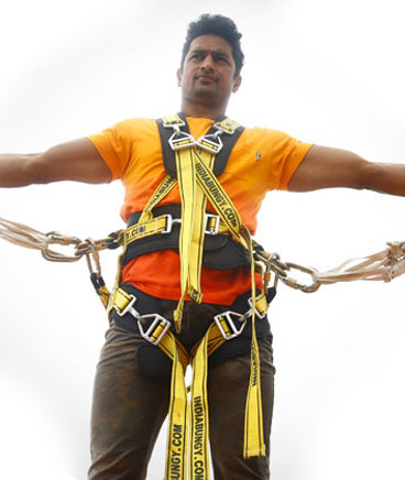 bungee ejection at ramoji film city